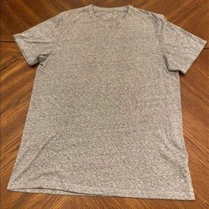Old Navy Mens Soft Wash Light Gray Short Sleeve T-Shirt Medium EUC